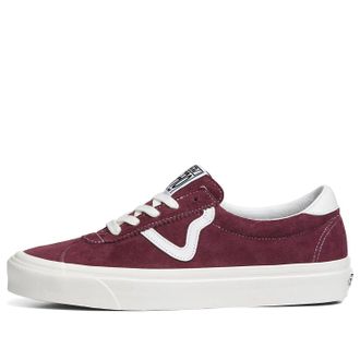 Vans Style 73 DX Pig Suede - Burgundy White VN0A7Q5A4QU