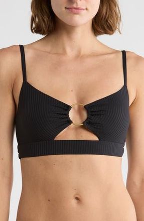 Vitamin A Kara Bikini Top in Black at Nordstrom Rack, Size X-Small