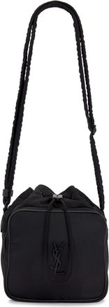Saint Laurent Black Nylon Bucket Bag