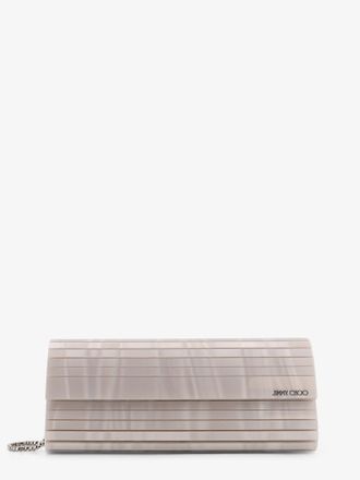 Jimmy Choo London Pochette Sweetie in madreperla - JIMMY CHOO - gender_Woman