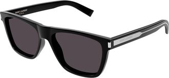 Saint Laurent SL 619 001 Mens Sunglasses Black Size 56 - Free RX Lenses - Free RX Lenses
