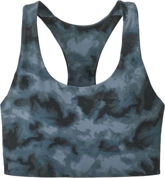 Patagonia Maipo Mid Impact Bra Sport-BH f&uuml;r Damen | blau/grau