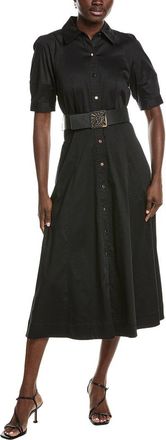 Anne Klein Sateen Shirtdress