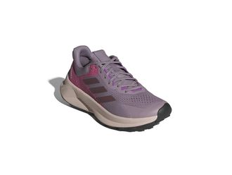 adidas Terrex Soulstride Flow Womens Shoes Preloved Fig/Quiet Crimson/Pink Fusion : 8.5 B - Medium