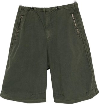 Diesel Relaxed Fit Shorts in Smooth Silk-Nylon Blend