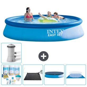 Intex Piscina Easy Set Redonda - 396x84 Cm - 7-piezas S20170