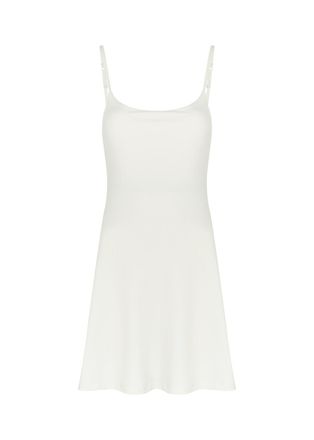 Girlfriend Collective Float Juliet Mini Dress - Ivory - S