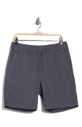 Volcom Road Trip Stretch Cotton Shorts in Dark Slate at Nordstrom Rack, Size Xx-Large