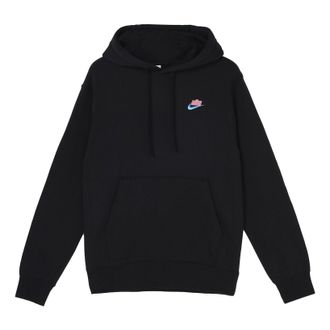 Nike Mens Nike Sportswear Keep It Clean Casual Sports Pullover Fleece Lined Black DM2200-010