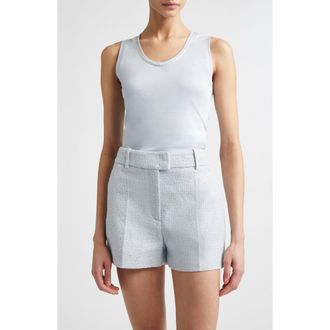 Eleventy Tipped Tank in 130 Sky Blue at Nordstrom, Size Xx-Large