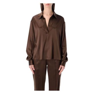 Tom Ford Mujer, Blusas y Camisas, Marr&oacute;n, Talla: 2XS