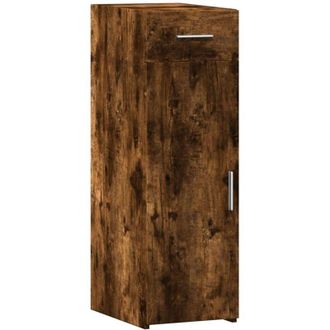vidaXL Credenza Rovere Fumo 30x42,5x93 cm in Legno Multistrato - Vidaxl