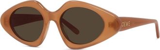 Loewe Slim Zonnebril - unisex - Zonnebrillen - Bruin - 50 MM - Accessoires