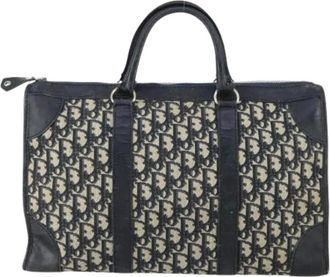 Dior Pre-owned Handbags, female, Multicolor, Size: ONE SIZE Pre-owned Vintage Trotter Boston Bag