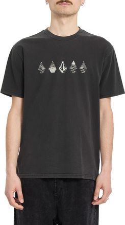 Volcom Lunar Phases Cotton Graphic T-Shirt in Black at Nordstrom, Size X-Large