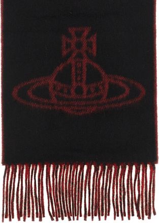 Vivienne Westwood Orb Scarf - Black