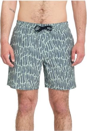 Volcom Melange Trunk 17 Boardshorts f&uuml;r Herren | grau