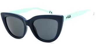 Fila SFI282 07NS Womens Sunglasses Blue Size 55