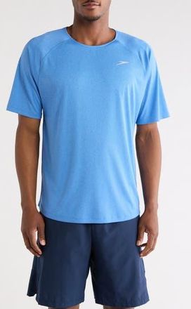 Speedo Short Sleeve Swim Shirt in Turkish Heather at Nordstrom Rack, Size Xx-Large