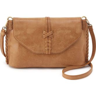Hobo Expedition Leather Crossbody Bag in Whiskey at Nordstrom