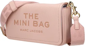 Marc Jacobs Womens Pink Leather Crossbody Bag