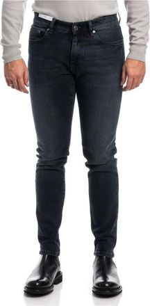 Pantaloni Torino Jeans, Heren, Zwart, W37, Katoen, Skinny Jeans