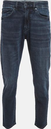 Boss Orange by Hugo Boss Navy Blue Denim Re. Maine Regular Jeans M Waist