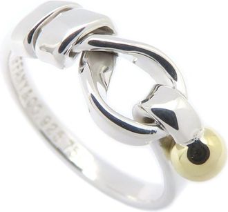 Tiffany & Co. Yellow Gold (18K) Silver 925 Band Ring (Pre-Owned)