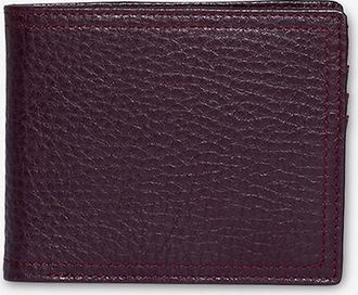 F. Hammann Kompakte Brieftasche aus Leder