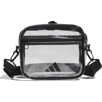 adidas Originals Transparent Bag in Clear/Bold Blue/Scarlet at Nordstrom