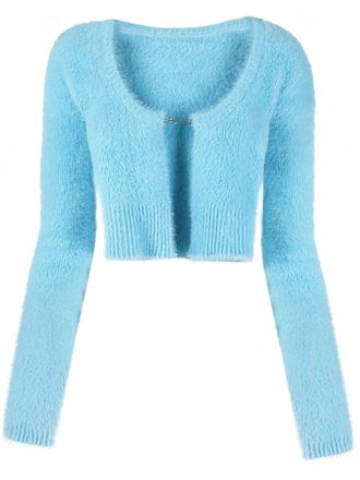 Jacquemus La Maille Neve Manches Longue vest - Blauw