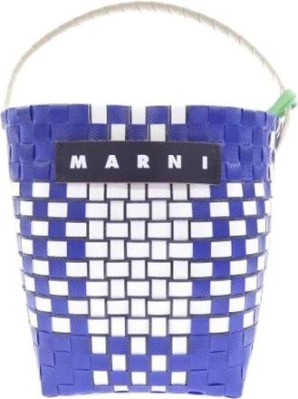 Marni Borsa in Pelle Pre-owned - - Pre-owned - Donna - Blu - ONE SIZE