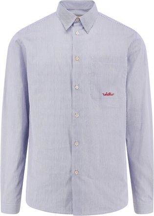 Valentino Cotton Striped Shirt-Uomo