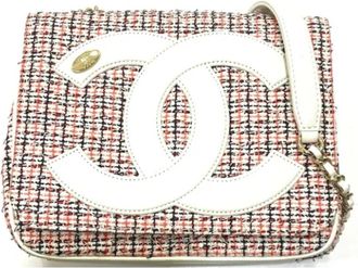 Chanel Pre-owned Leather chanel-bags - Dames - Vintage Schoudertas - Veelkleurig - ONE Size - Leer - Vintage