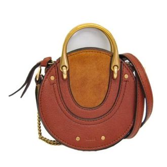 Chlo&eacute; Pre-owned Mini Leren Schoudertas - Dames - Pre-owned - Bruin - Maat: ONE Size Leer