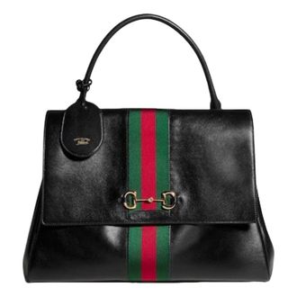 Gucci (WMNS) Gucci Paparazzo Large Top Handle Bag Black 875019-AAGIQ-1053
