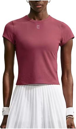 Nike (WMNS) Nike Court Advantage Dri-FIT T-Shirt Pink Smoke White HQ2994-654
