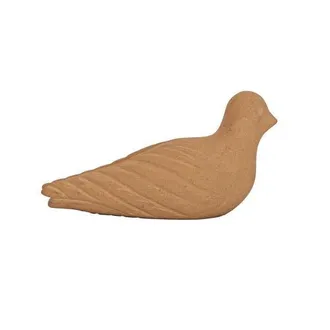 Foreside Home And Garden Sitting Bird Figure Natural Terracotta in Brown at Nordstrom