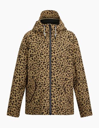 Regatta Womens Regatta Womens/Ladies Bayletta Leopard Print Waterproof Jacket - Multi - Size: 20