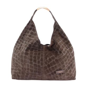 My Best Bags Firenze Bolso de Hombro Ellisse - Bags - Mujer - Marr&oacute;n - ONE SIZE