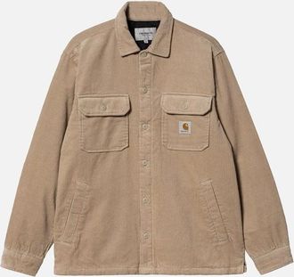 Carhartt Work in Progress Mens Carhartt WIP Corduroy Whitsome Shirt Jacket Wall - Size: 38/Regular