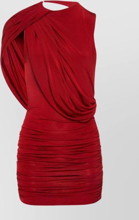 Magda Butrym draped fitted mini dress