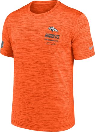 Nike Denver Broncos Sideline Team Issue Velocity Nike Mens Dri-FIT NFL T-Shirt in Orange | 02ER89N8W-7VD