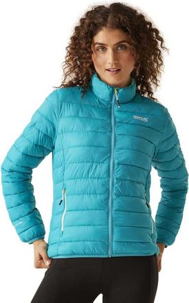 Regatta Hillpack II Womens Full Zip Padded Coat, Tahoe Blue, 8 UK