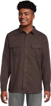 Pendleton Burnside Flannel Shirt Mens Clothing Brown Heather : 2XL, Flannel/Cotton