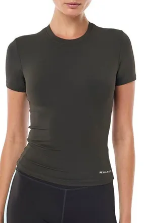 P.E Nation Foundation T-Shirt in Smokestone at Nordstrom, Size X-Small