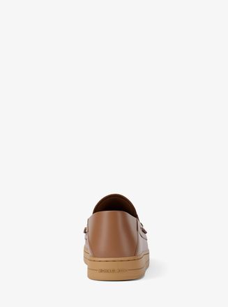 Michael Kors Aiden Leather Boat Shoes