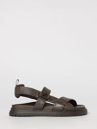 Fendi Sandalo Selleria Fendi in pelle martellata