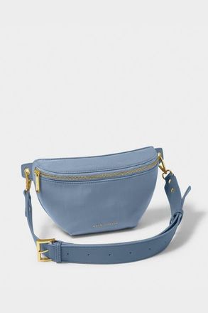 Katie Loxton Nylon-Luxe Belt Bag in Blue Skye at Nordstrom