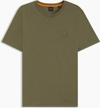 HUGO BOSS Mens Hbo Tales T-Shirt, Premium Cotton - Tan - Size: 38